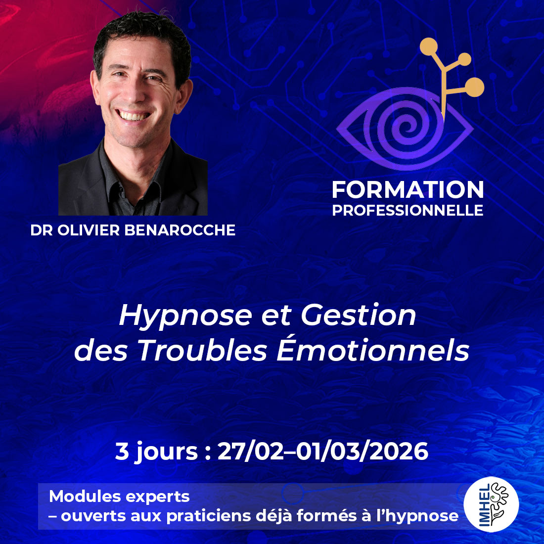 Dates Formation Olivier Benarroche